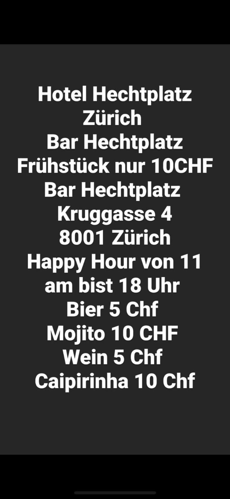 Hechtplatz Hotel ซูริก ภายนอก รูปภาพ